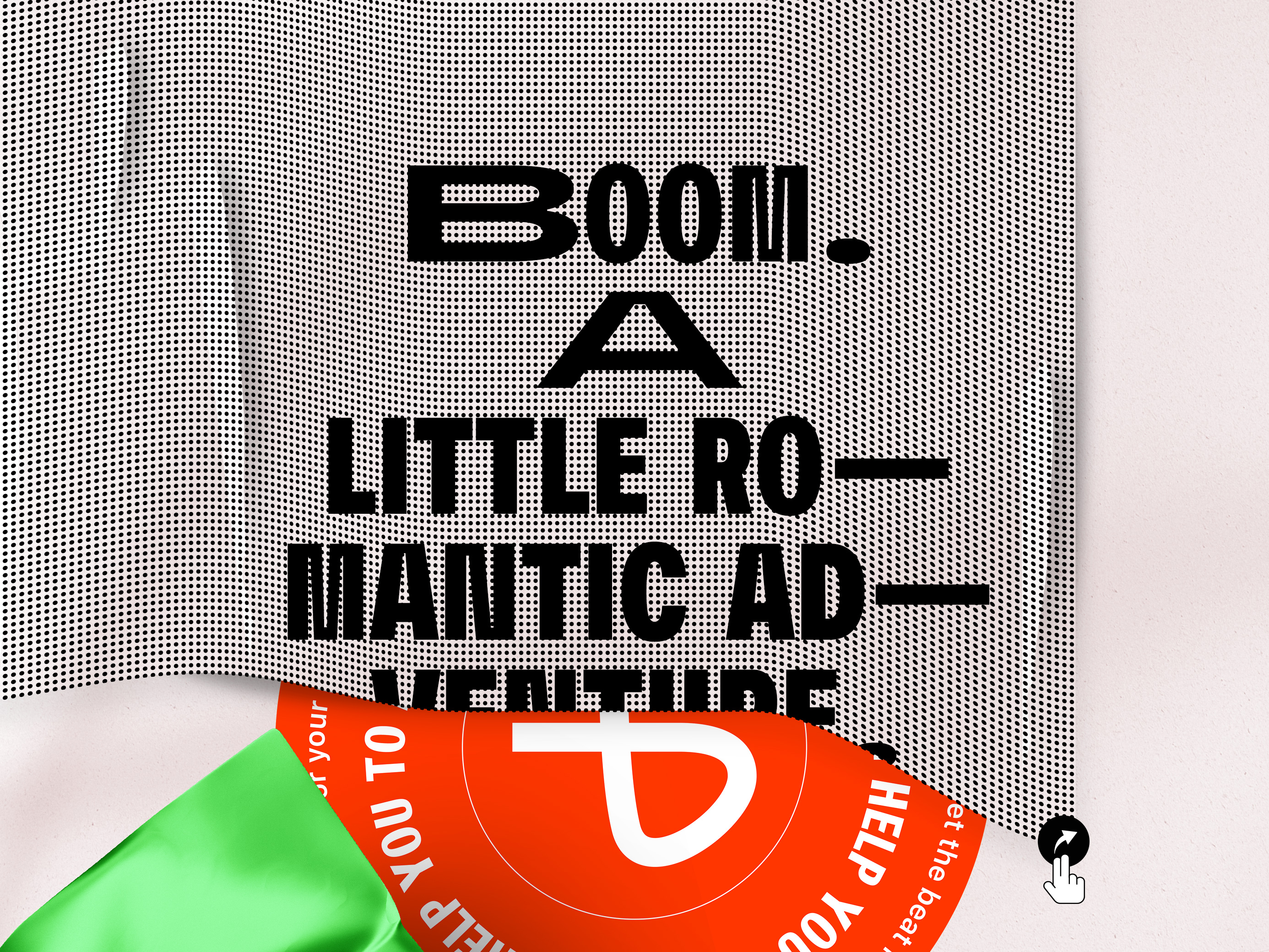 The work was performed for Boom and showcase some of the new identity elements and patterns that form a design system.