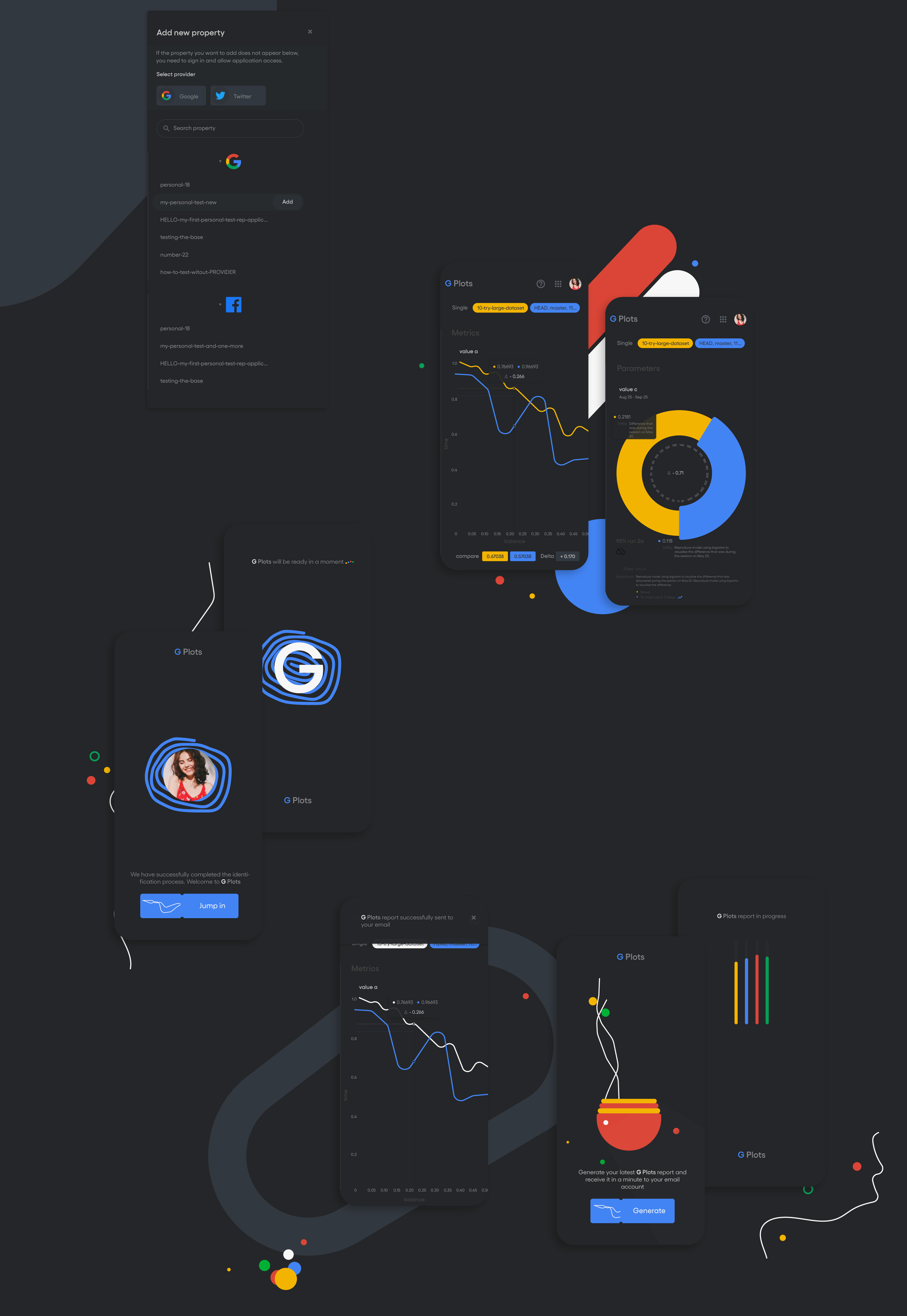 G Plots is a result of taking the system I am working on and transforming it into an imaginary product of Google